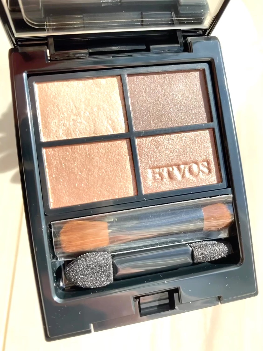 ミネラルクラッシィシャドー/エトヴォス/アイシャドウパレットを使ったクチコミ（3枚目）
