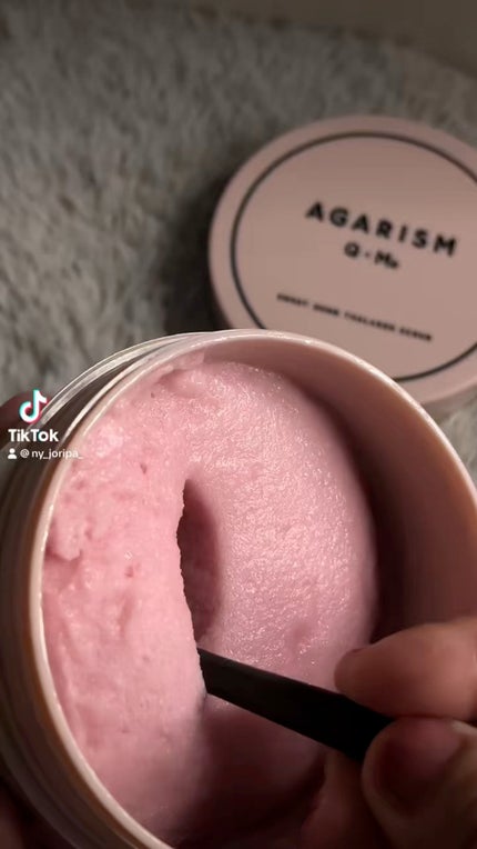 Q+Me スウィート ボム タラソ スクラブ/AGARISM/バスト・ヒップケアの人気ショート動画