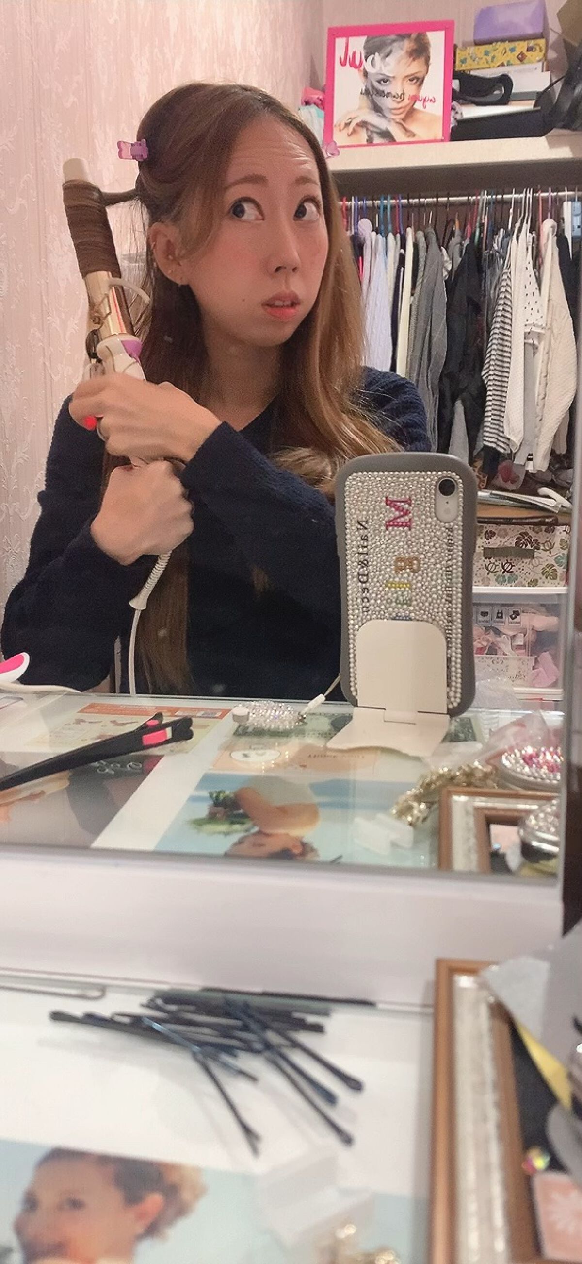 カールセットローション EX/MACHERIE/ヘアスプレーの動画クチコミ5つ目