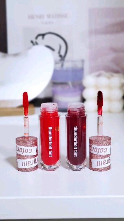 サンダーボルト ティントラッカー/Colorgram/リップティントの動画クチコミ1つ目