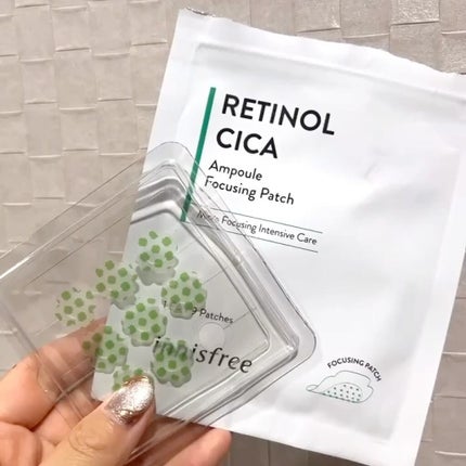 レチノール シカ フォーカシングパッチ/innisfree/にきびパッチの人気ショート動画