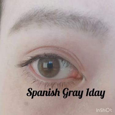 Spanish (スパニッシュ)/OLENS/カラーコンタクトレンズを使ったクチコミ(3枚目)