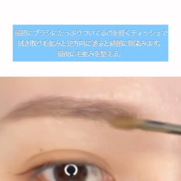 キル ブロウ カラー ブロウ ラッカー/CLIO/眉マスカラの動画クチコミ4つ目
