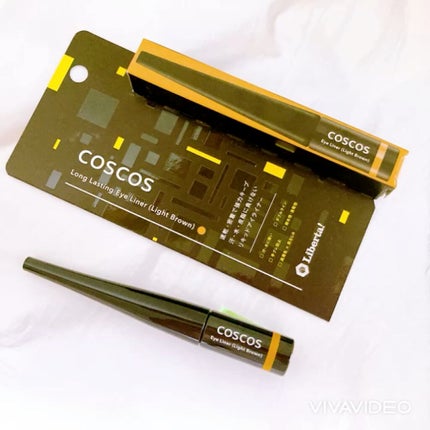 ロングラスティングアイライナー/COSCOS/リキッドアイライナーの人気ショート動画