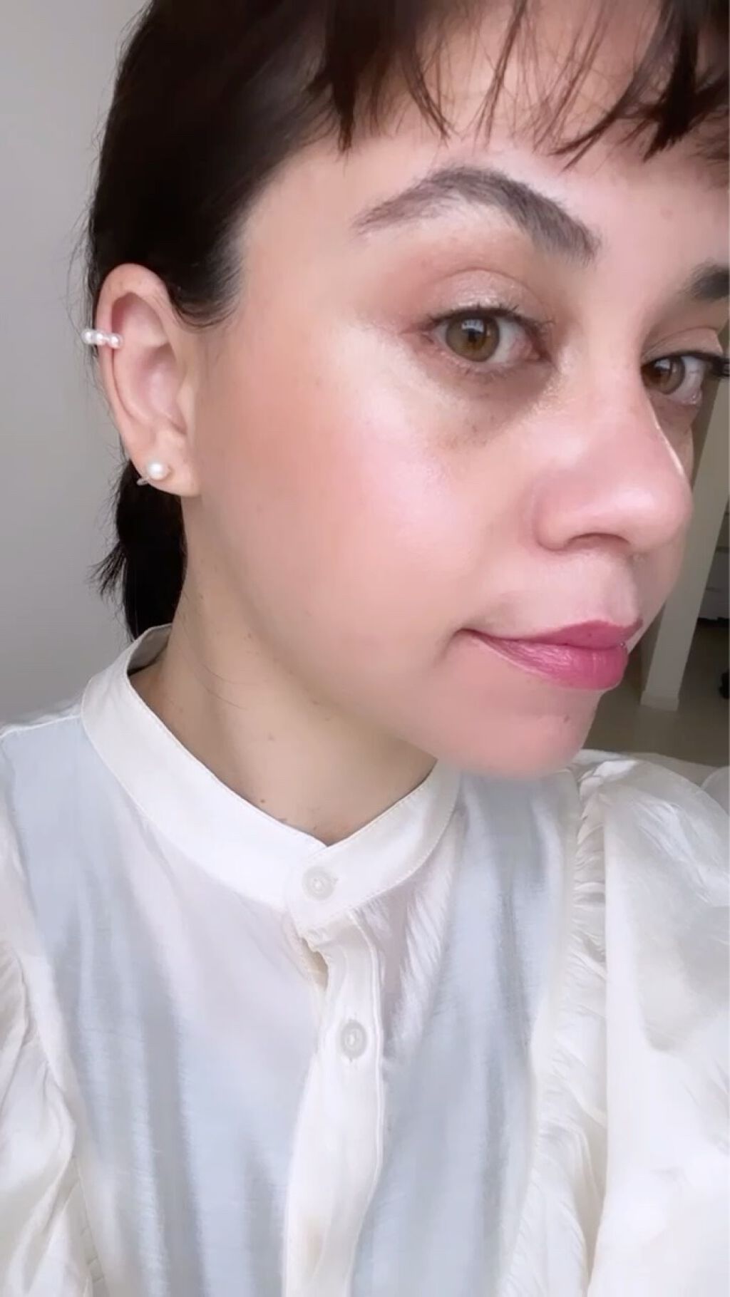 エバーグロウクッション SPF25 PA++/FEMMUE/クッションファンデーションを使ったクチコミ（2枚目）