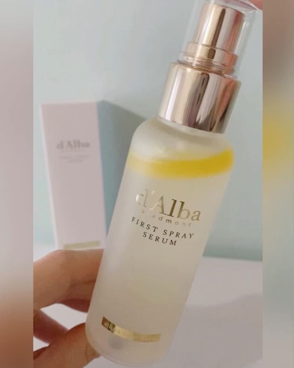 ダルバ ホワイトトリュフファーストスプレーセラム/ダルバ/ミスト状化粧水を使ったクチコミ（1枚目）