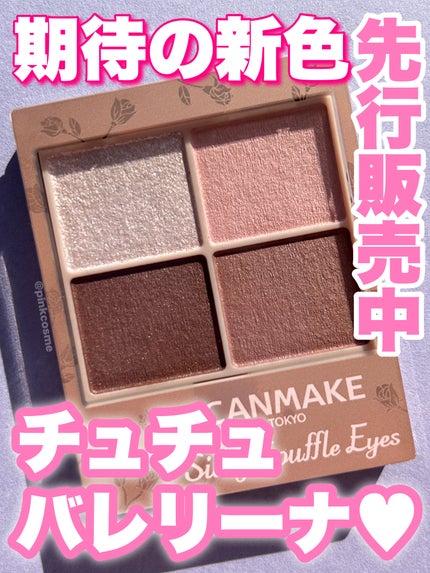 シルキースフレアイズ(マットタイプ)/キャンメイク/アイシャドウパレットの人気ショート動画