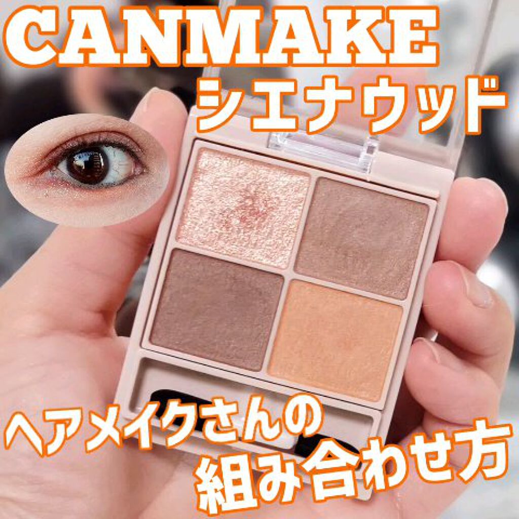 シルキースフレアイズ（マットタイプ）/キャンメイク/アイシャドウパレットを使ったクチコミ（1枚目）