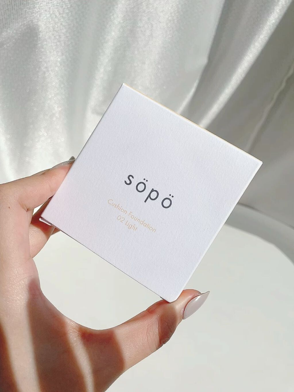 クッションファンデ/sopo/クッションファンデーションの動画クチコミ1つ目