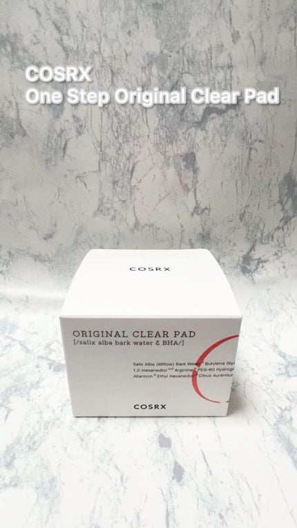 ワンステップオリジナルクリアパッド/COSRX/トナーパッドの人気ショート動画