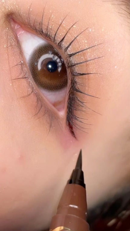 スーパーシャープライナーEX3.0/KATE/リキッドアイライナーの人気ショート動画