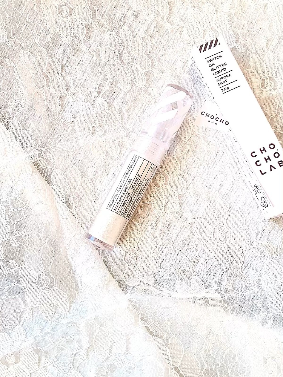 スウィッチオン グリッターリキッド/CHOCHOSLAB/グリッターを使ったクチコミ（1枚目）