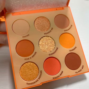 ORANGE YOU GLAD/ColourPop/パウダーアイシャドウの動画クチコミ4つ目