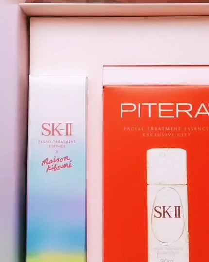SK-II × MAISON KITSUNÉ スプリング リミテッド エディション トライアル キット/SK-II/トライアルキットの動画クチコミ2つ目