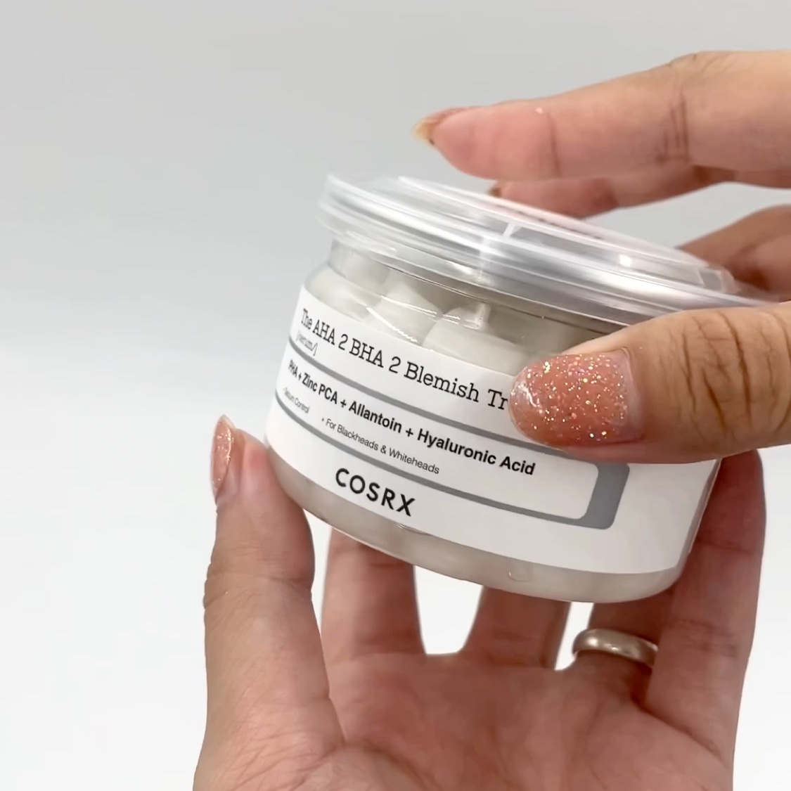 RXザ・AHA2 BHA2 ブラミッシュトリートメントセラムコットン/COSRX/美容液を使ったクチコミ（2枚目）