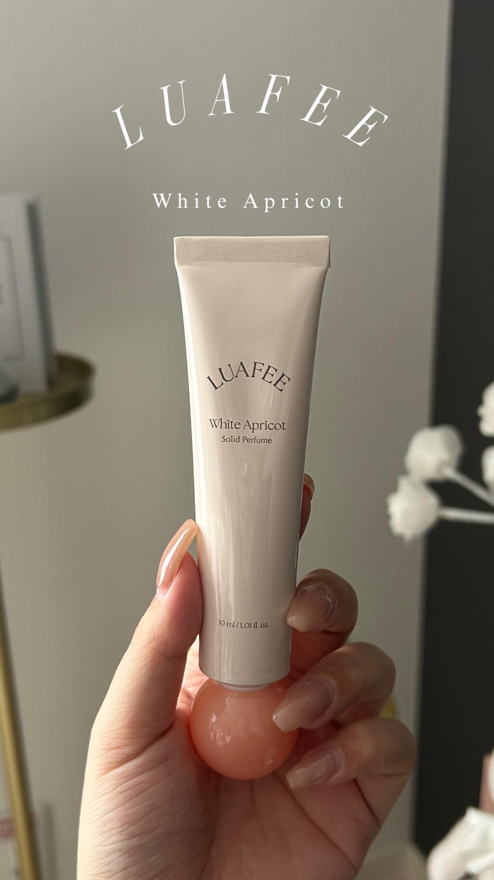 ソリッド パフューム ホワイトアプリコット/LUAFEE/練り香水の人気ショート動画