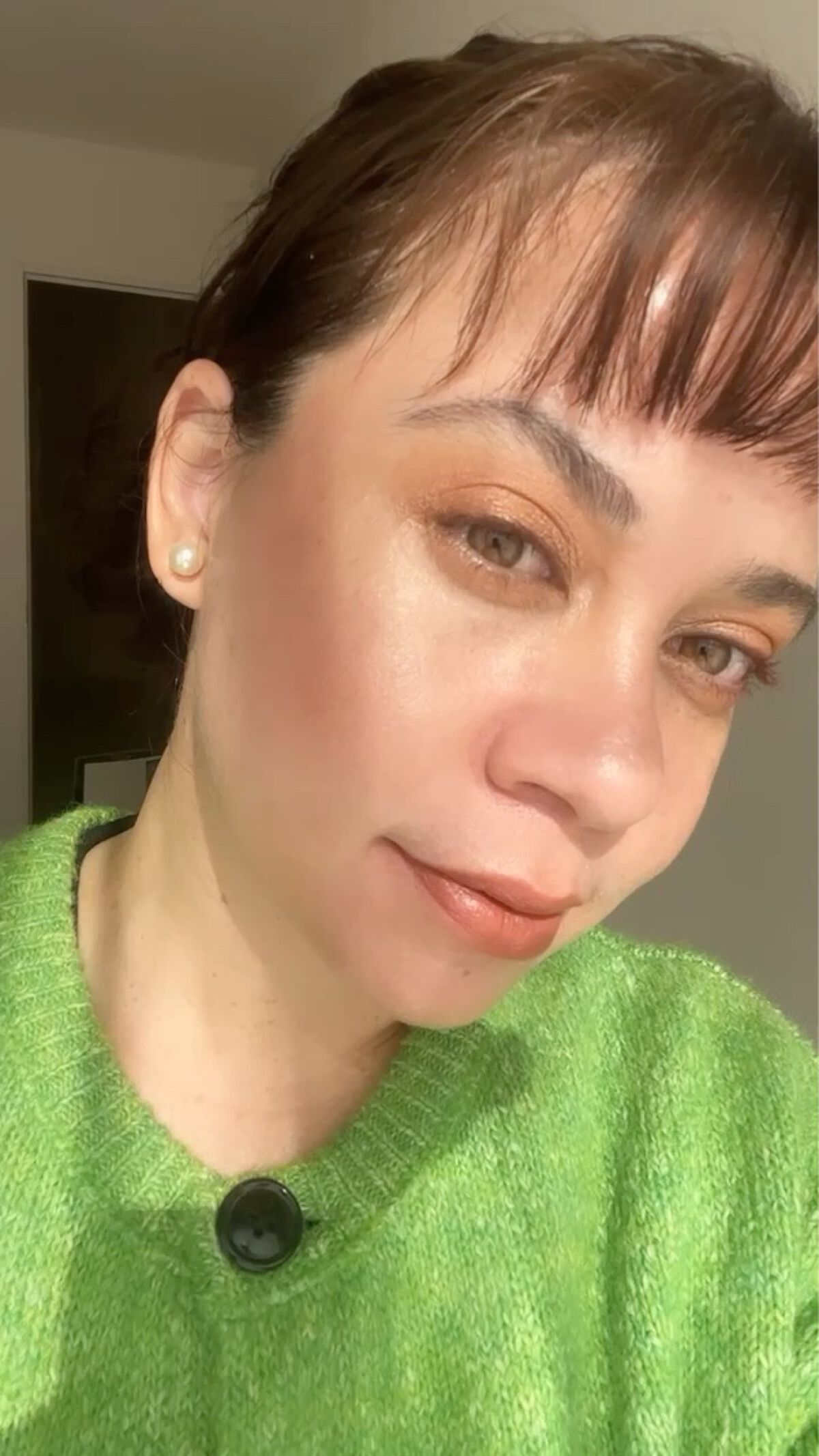 ピュア チーク カラー/heme/パウダーチークを使ったクチコミ（3枚目）