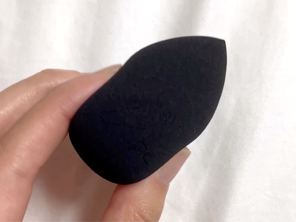 &be ブラックスポンジ/＆be/パフ・スポンジを使ったクチコミ（2枚目）