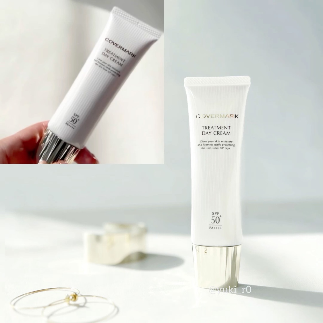 トリートメント デイ クリーム/COVERMARK/日焼け止めクリームを使ったクチコミ（3枚目）