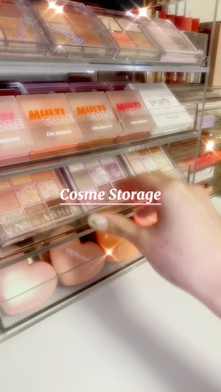 アクリル小物収納・6段/無印良品/その他を使ったクチコミ(1枚目)