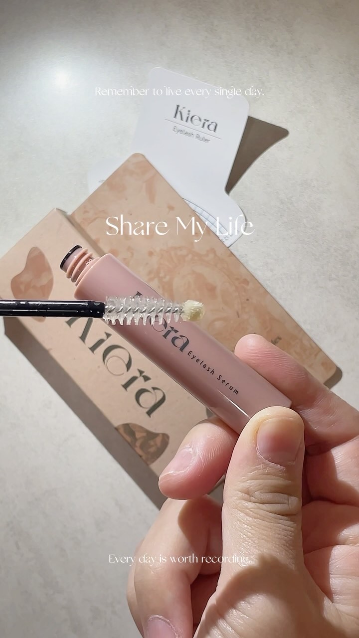 Blooming Eyelash Serum(透明)/KIERA/まつげ美容液の人気ショート動画