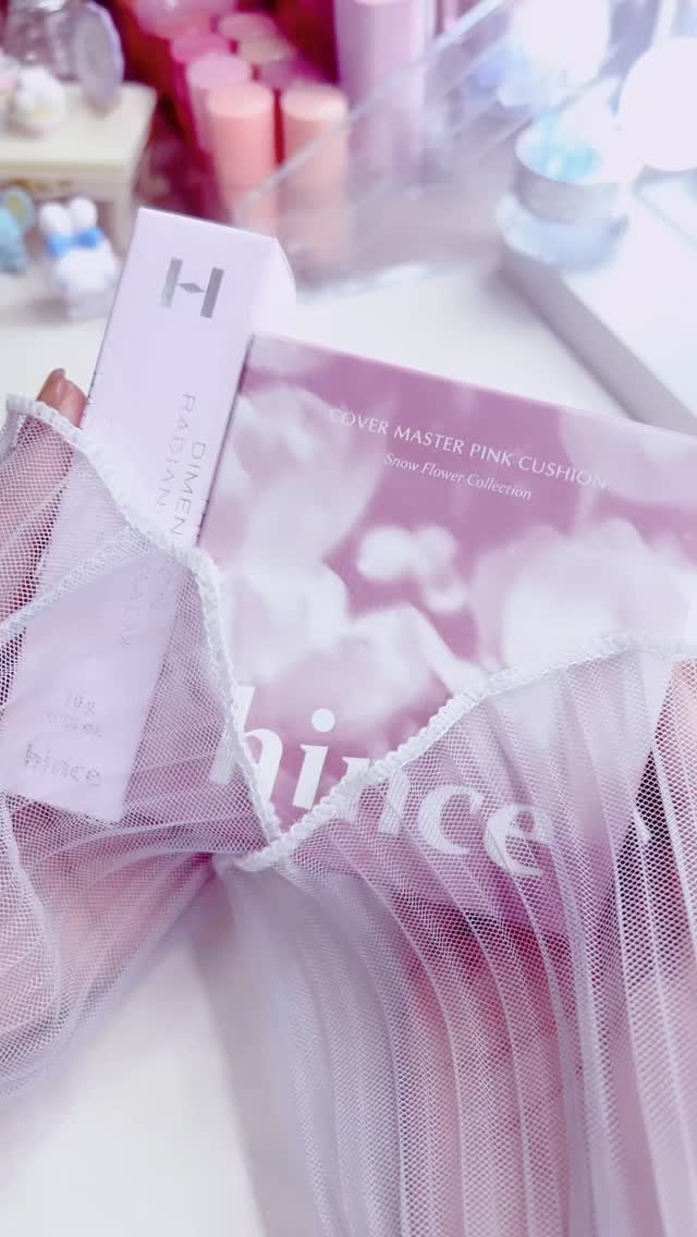 カバーマスターピンククッション/hince/クッションファンデーションの人気ショート動画