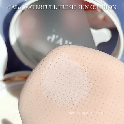 ウォータフルフレッシュサンクッション/ダルバ/日焼け止めローションを使ったクチコミ(1枚目)