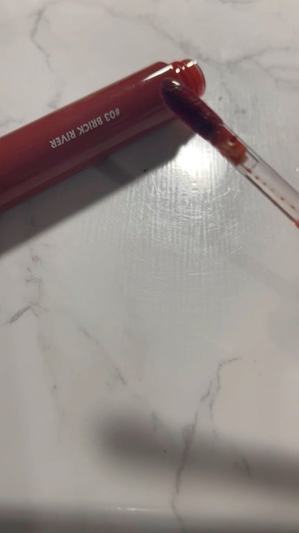 グラスティングウォーターティント/rom&nd/リップティントを使ったクチコミ(1枚目)