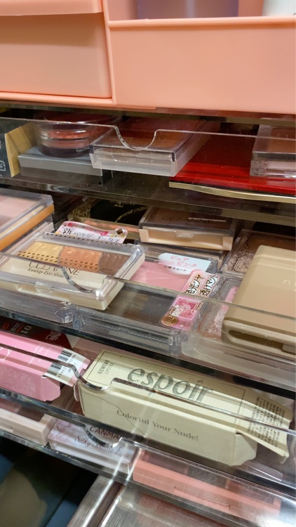 重なるアクリルケース２段引出・大/無印良品/その他化粧小物を使ったクチコミ（2枚目）