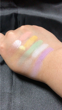 カーム ビフォー ザ ストーム カイシャドウ (Calm Before the Storm Kyshadow)/Kylie Cosmetics/パウダーアイシャドウを使ったクチコミ（2枚目）