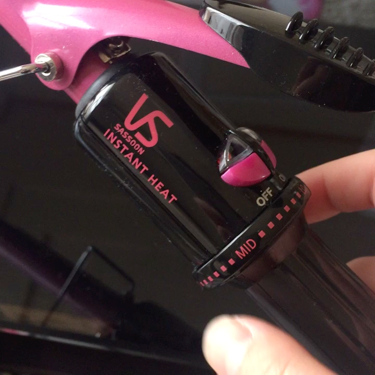 カールアイロン VSI-3206/VIDAL SASSOON Pink Series（ヴィダルサスーン ピンクシリーズ）/カールアイロンを使ったクチコミ（2枚目）