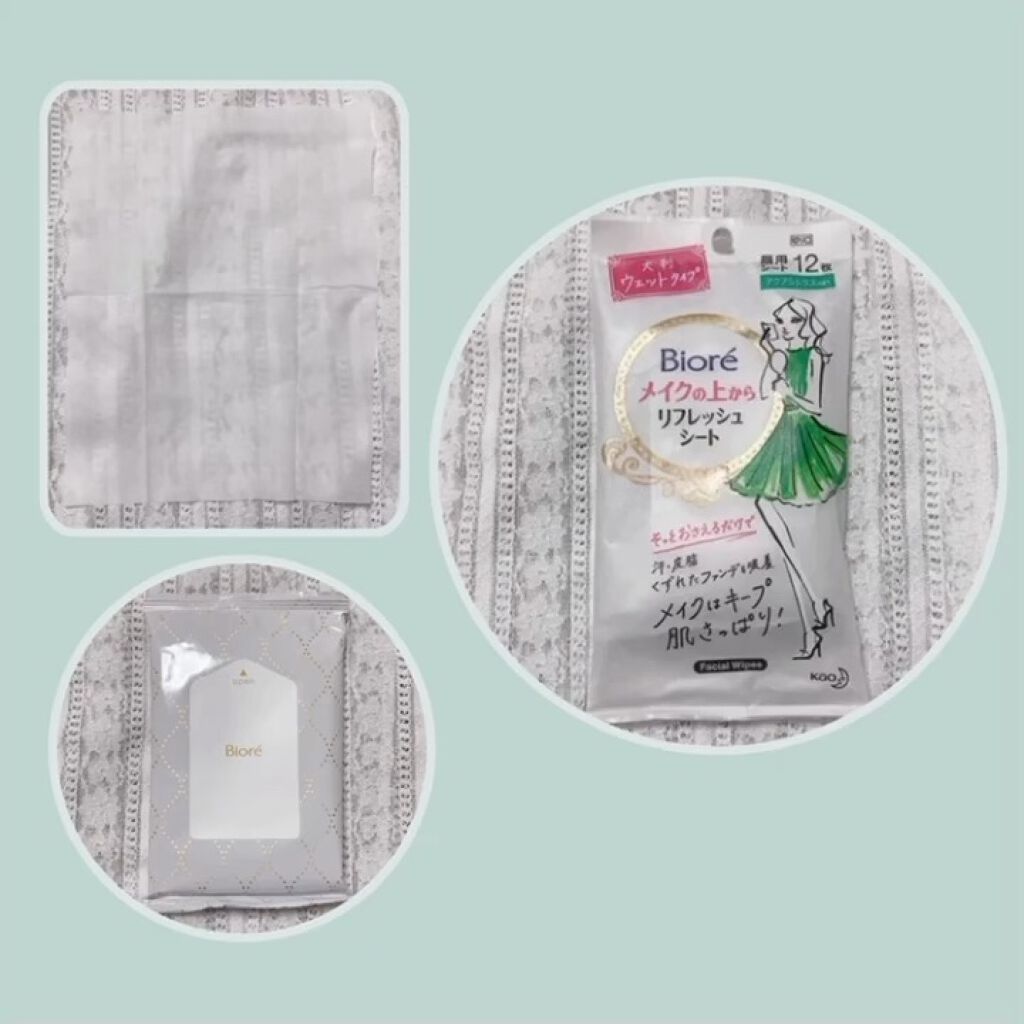 メイクの上からリフレッシュシート/ビオレ/フェイスシートの人気ショート動画