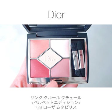 【旧】サンク クルール クチュール/Dior/パウダーアイシャドウを使ったクチコミ（1枚目）