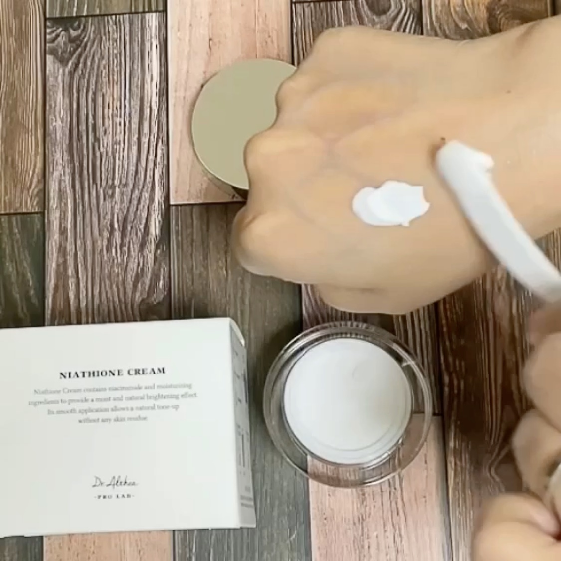 ナイアチオンクリーム/Dr.Althea/フェイスクリームの動画クチコミ1つ目