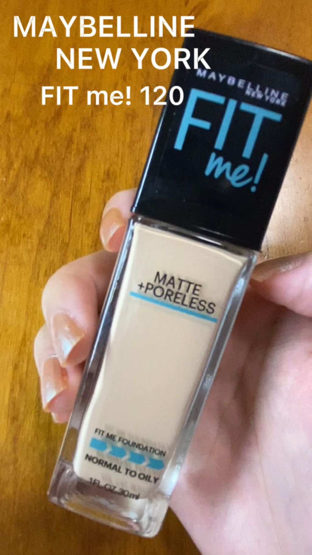 フィットミー リキッドファンデーション R/MAYBELLINE NEW YORK/リキッドファンデーションを使ったクチコミ（1枚目）