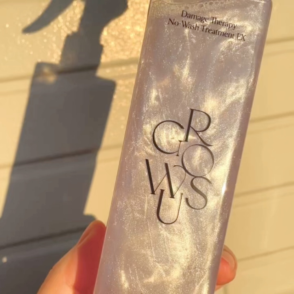 ダメージセラピーノーウォッシュトリートメントEXトゥルーミー (ムスクの香り)/GROWUS/ヘアミストを使ったクチコミ（3枚目）