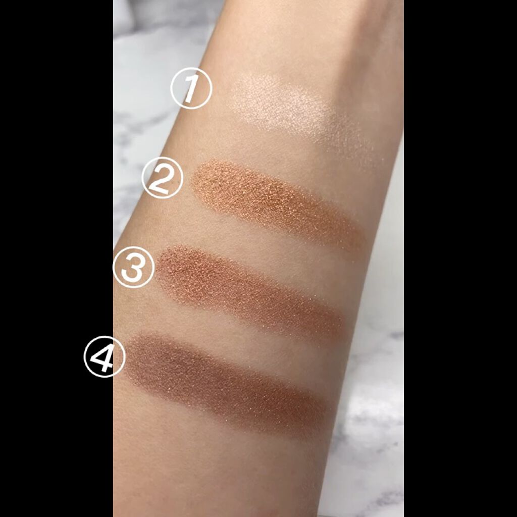 シルキースフレアイズ/キャンメイク/アイシャドウパレットを使ったクチコミ（3枚目）