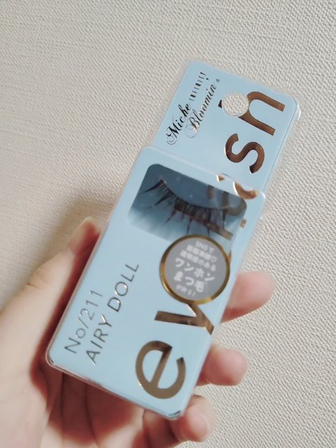 ミッシュブルーミン アイラッシュ インフィニティライン/ミッシュブルーミン/つけまつげを使ったクチコミ（1枚目）