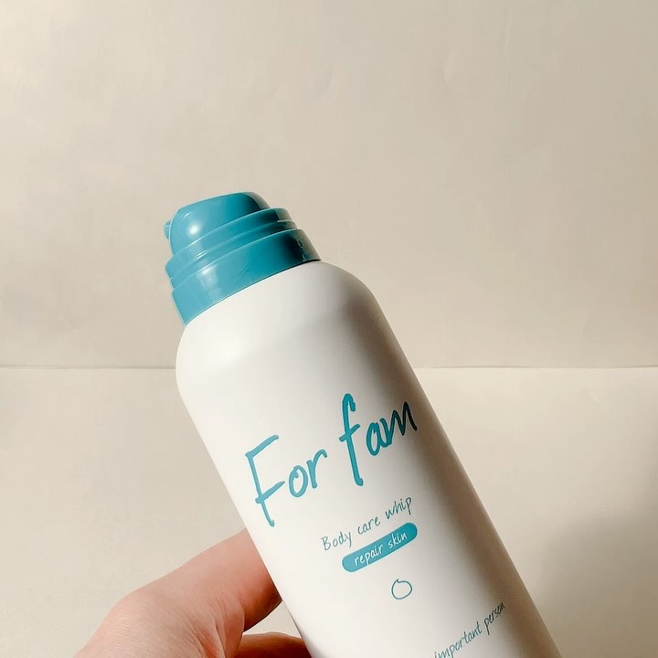フォーファム 全身保湿ケアホイップ リペアスキン/For fam/ボディクリームの動画クチコミ5つ目