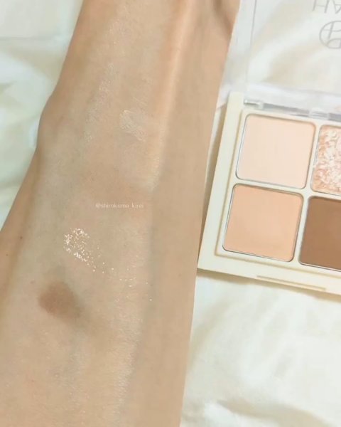 ソウルモーメントパーフェクトアイパレット 03 チョンダム_デザートプレート/HASH/アイシャドウパレットを使ったクチコミ（2枚目）