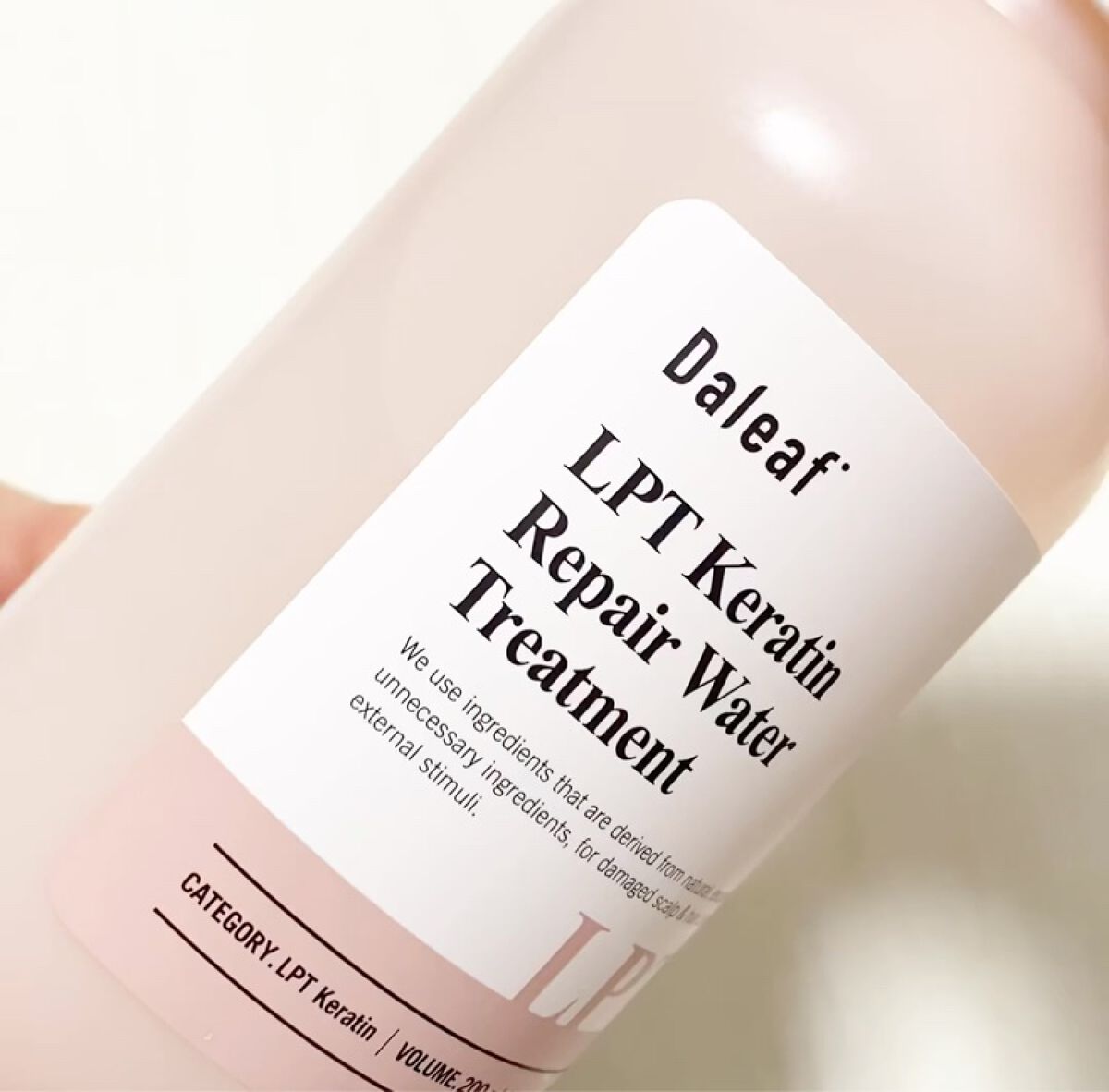 LPTケラチンリペアウォータートリートメント/Daleaf/洗い流すヘアトリートメントの動画クチコミ5つ目