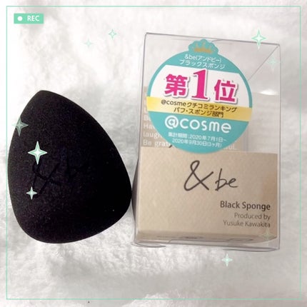 &be ブラックスポンジ/&be/パフ・スポンジの人気ショート動画