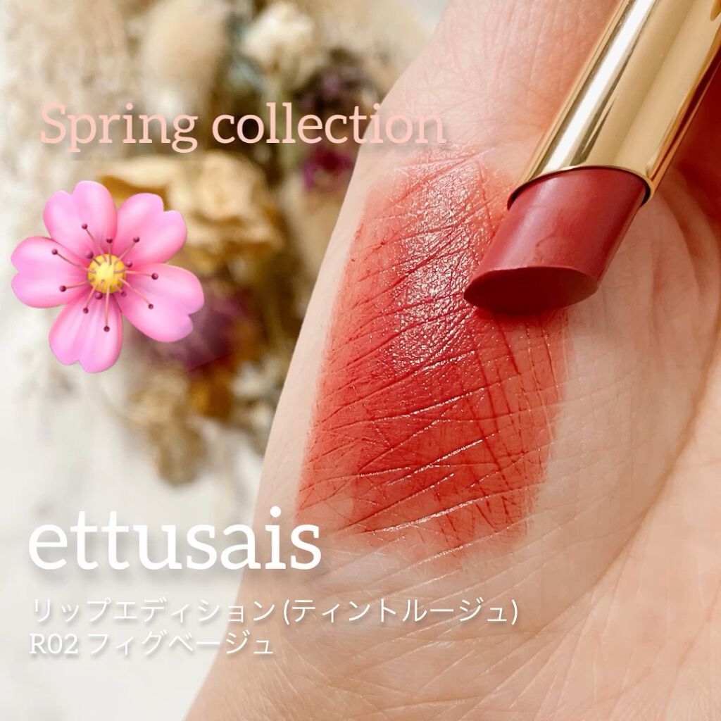 エテュセ リップエディション(ティントルージュ) R レアマットタイプ/ettusais/リップティントの動画クチコミ2つ目