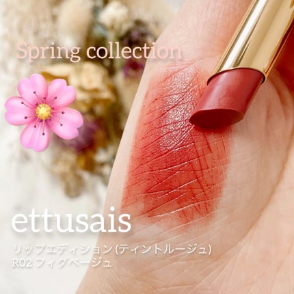 エテュセ リップエディション(ティントルージュ) R レアマットタイプ/ettusais/リップティントの人気ショート動画