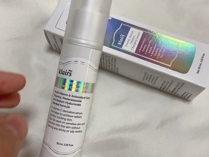 フレッシュリージュースドビタミンチャージングセラム(30ml)/Klairs/美容液を使ったクチコミ(4枚目)
