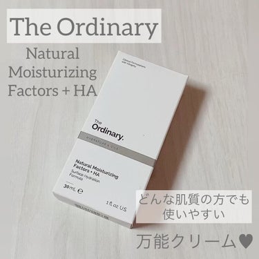 NMF+HAフェイスモイスチャークリーム/The Ordinary/フェイスクリームを使ったクチコミ（1枚目）