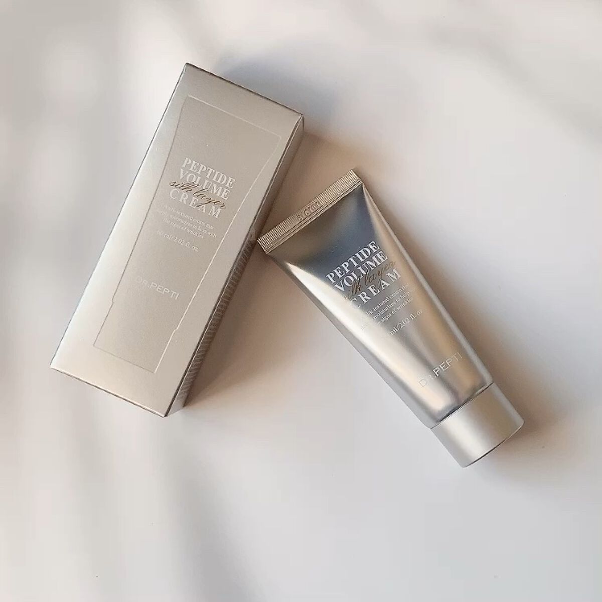 ペプチドボリュームシルクレイヤークリー厶/DR.PEPTI/フェイスクリームの動画クチコミ5つ目