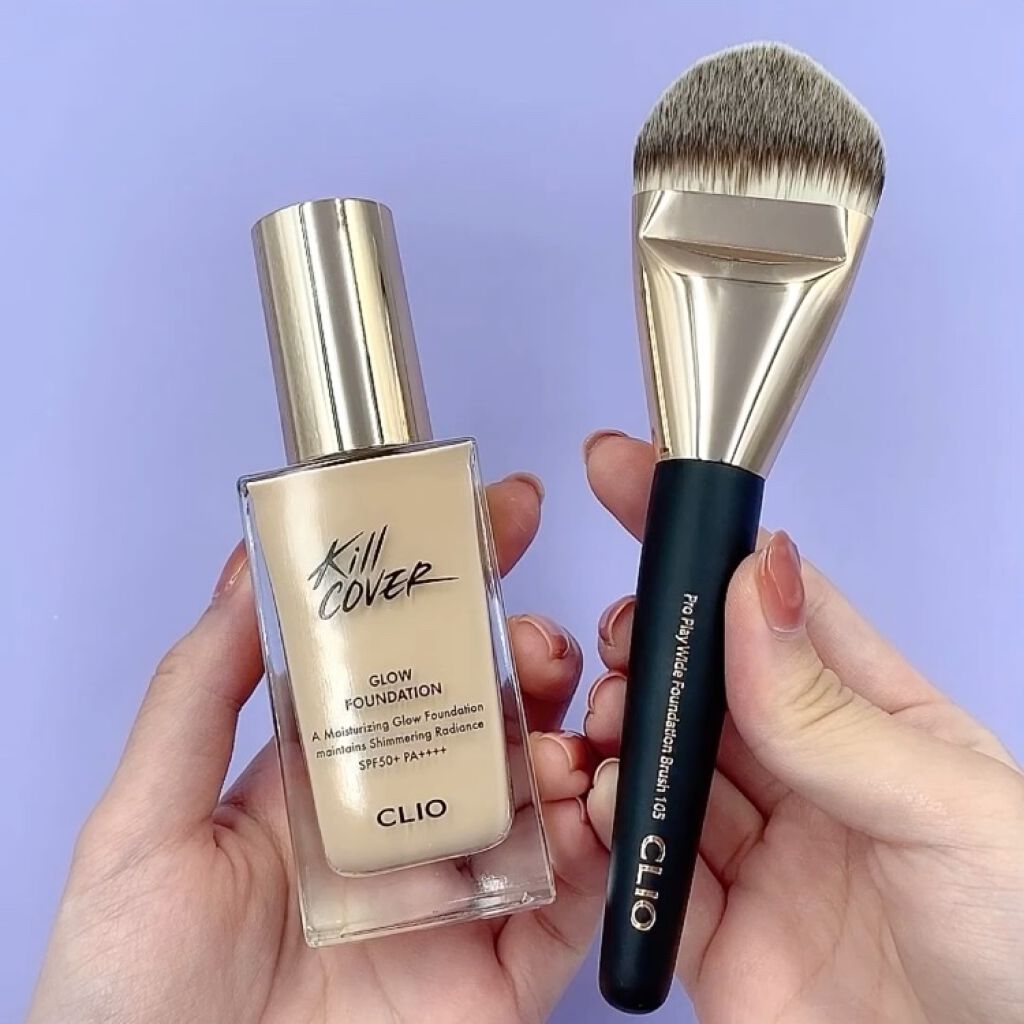 キルカバー グロウ ファンデーション/CLIO/リキッドファンデーションの動画クチコミ3つ目
