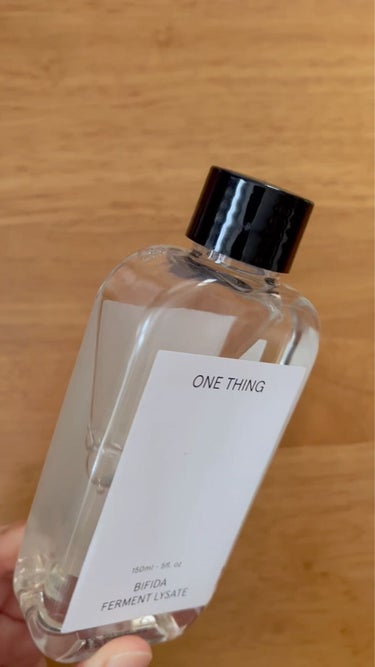 ONE THING ビフィズス菌化粧水のクチコミ「#ONE THING #ビフィズス菌化粧水/ BIFIDA FERMENT LYSATE

ワ.....」（3枚目）