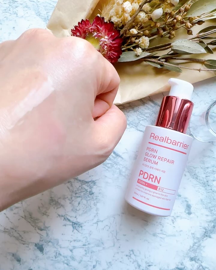 PDRNグロウリペアセラム/Real Barrier/美容液を使ったクチコミ（2枚目）